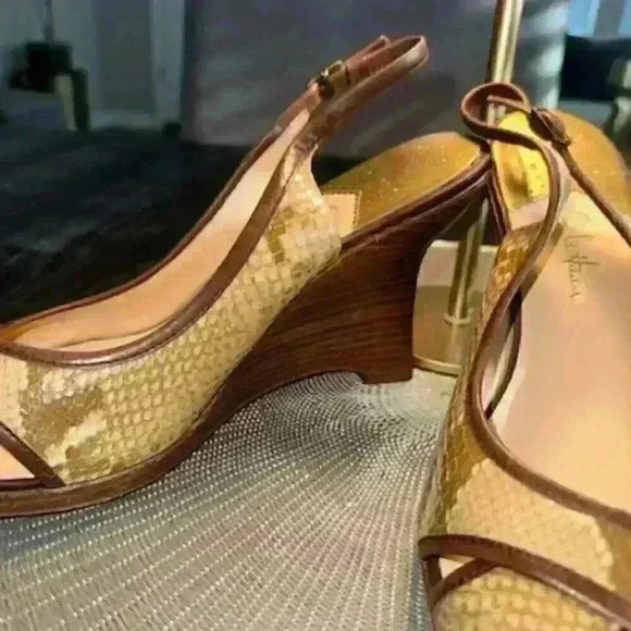 Cole‎ Haan sling back wedge sandal - Picture 5 of 6